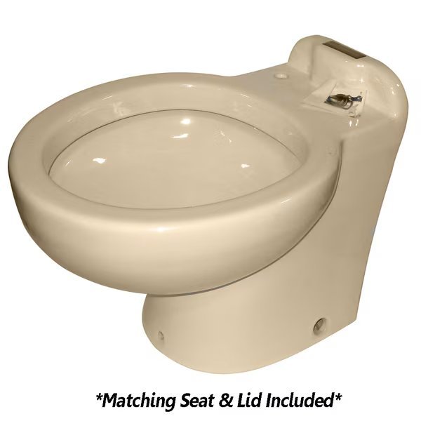 Marine Elegance Tall Angle Back Almond Hh Style, Raritan, Mfr#: 230AHF012